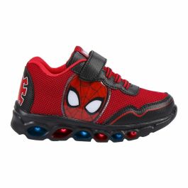 Zapatillas Deportivas con LED Spiderman Rojo