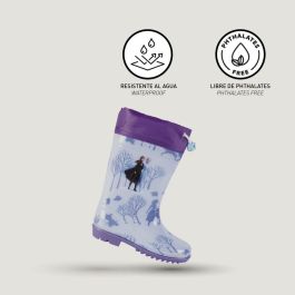 Botas de Agua Infantiles Frozen Lila