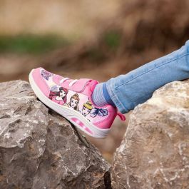 Zapatillas Deportivas con LED Princesses Disney Rosa