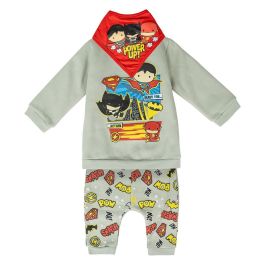 Conjunto Deportivo para Bebé Justice League Gris Precio: 21.88999989. SKU: S0740902