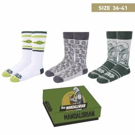 Calcetines The Mandalorian The Mandalorian 2200009310_T3638-C81 3 pares 36-41 Calcetines The Mandalorian The Mandalorian 2200009310_T3638-C81 3 pares 36-41