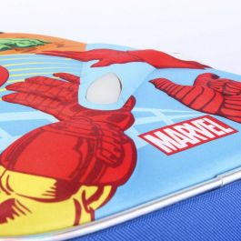 Mochila Infantil 3D The Avengers Azul (25 x 31 x 10 cm)