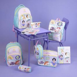Estuche Escolar Cilíndrico Princesses Disney Rosa (8 x 8 x 23 cm) Estuche Escolar Cilíndrico Princesses Disney Rosa (8 x 8 x 23 cm)