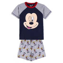 Pijama de Verano Mickey Mouse Gris Precio: 8.94999974. SKU: S0731088