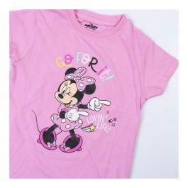Pijama de Verano Minnie Mouse Rosa