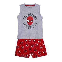 Pijama de Verano Spider-Man Gris Precio: 14.95000012. SKU: S0730050