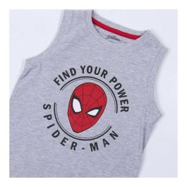 Pijama de Verano Spider-Man Gris