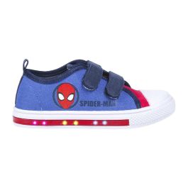 Zapatillas Casual Niño Spider-Man Luces Azul