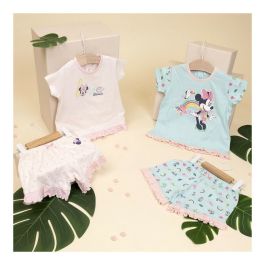 Pijama de Verano Minnie Mouse Rosa