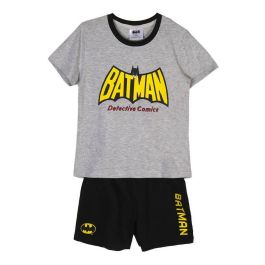 Pijama de Verano Batman Gris