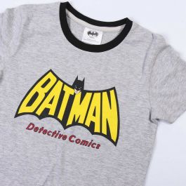 Pijama de Verano Batman Gris