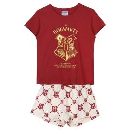 Pijama de Verano Harry Potter Rojo Mujer Rojo Oscuro Precio: 7.95000008. SKU: S0731150