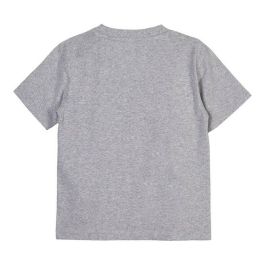 Camiseta de Manga Corta Mickey Mouse Gris