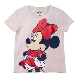Camiseta de Manga Corta Infantil Minnie Mouse Rosa Precio: 10.95000027. SKU: S0731141