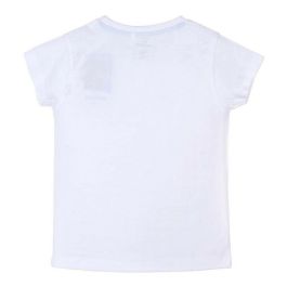 Camiseta de Manga Corta Infantil Frozen Blanco