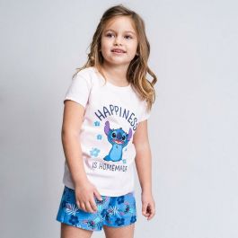 Pijama de Verano Stitch Azul