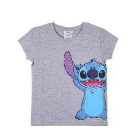 Camiseta de Manga Corta Infantil Stitch Gris Precio: 12.94999959. SKU: S0730041