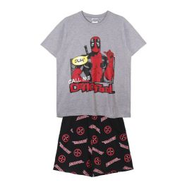 Pijama Deadpool Gris (Adultos) Hombre