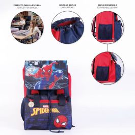 Mochila Escolar Spider-Man Rojo 28 x 40 x 14 cm Mochila Escolar Spider-Man Rojo 28 x 40 x 14 cm
