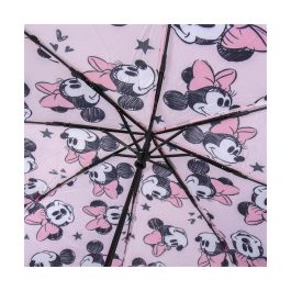 Paraguas Plegable Minnie Mouse Rosa (Ø 92 cm)