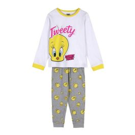 Pijama Infantil Looney Tunes Blanco Precio: 8.98999992. SKU: S0733000
