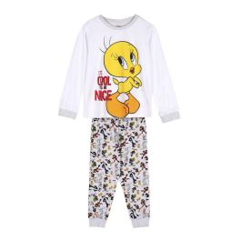 Pijama Infantil Looney Tunes Gris Precio: 11.94999993. SKU: S0733021