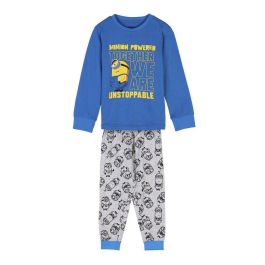 Pijama Infantil Minions Azul Precio: 8.94999974. SKU: S0733048