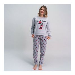 Pijama Minnie Mouse Mujer Gris