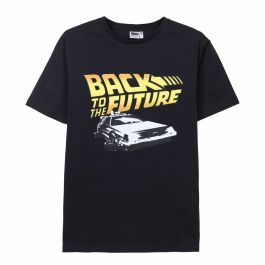 Camiseta de Manga Corta Hombre Back to the Future Negro Unisex adultos Precio: 12.89000053. SKU: S0734024