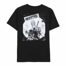 Camiseta de Manga Corta Unisex Deadpool Negro