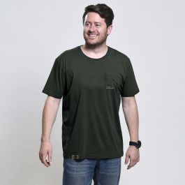 Camiseta de Manga Corta Hombre Boba Fett Verde oscuro