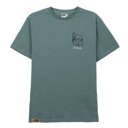 Camiseta de Manga Corta Hombre Boba Fett Verde oscuro Precio: 5.94999955. SKU: S0733810