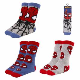 Calcetines Spider-Man 3 pares Precio: 5.94999955. SKU: S0734020
