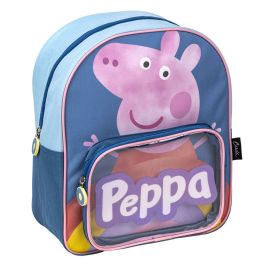 Mochila Escolar Peppa Pig Azul 25 x 30 x 12 cm Precio: 14.95000012. SKU: B185TMGYDK