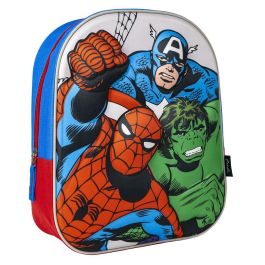 Mochila Escolar The Avengers Blue