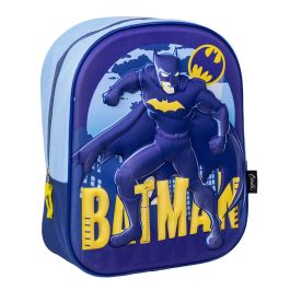 Mochila Escolar 3D Batman Azul 25 x 31 x 10 cm Precio: 9.9499994. SKU: B137AFR3E6