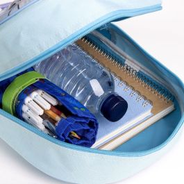 Mochila Escolar Frozen Azul 25 x 33 x 10 cm