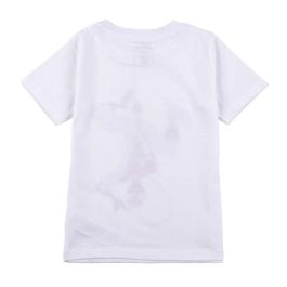 Camiseta de Manga Corta Infantil Spider-Man Blanco