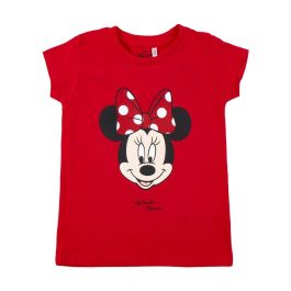 Camiseta de Manga Corta Infantil Minnie Mouse Rojo Precio: 6.95000042. SKU: S0738655