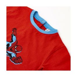 Camiseta de Manga Corta Spider-Man Rojo