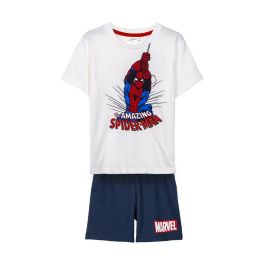 Conjunto de Ropa Spider-Man Blanco Infantil