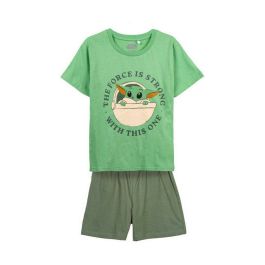 Pijama Infantil The Mandalorian Verde