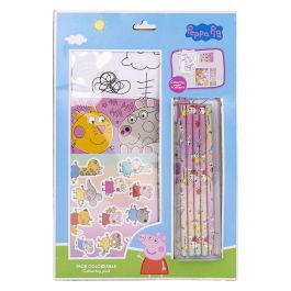 Set de papelería coloreable peppa pig