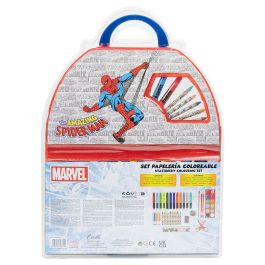 Set de Papelería Marvel 50 Piezas Rojo