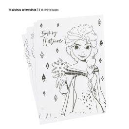 Set papelería coloreable frozen