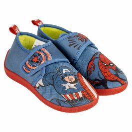 Zapatillas de Estar por Casa Marvel Velcro Azul oscuro