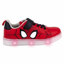 Zapatillas Deportivas con LED Spider-Man Velcro Rojo Precio: 28.9500002. SKU: S0737698