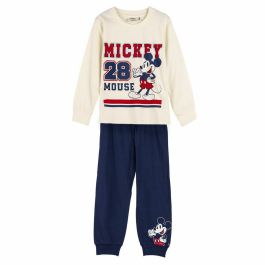Pijama Infantil Mickey Mouse Beige Precio: 18.94999997. SKU: S0737247