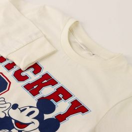 Pijama Infantil Mickey Mouse Beige