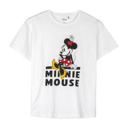 Camiseta de Manga Corta Mujer Minnie Mouse Blanco Precio: 13.95000046. SKU: S0738667